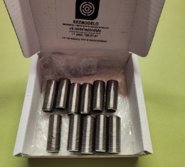 Футорки 1AZ, 2AZ (ввёртыши для двигателя Toyota) комплект 11 штук материал нержавейка.